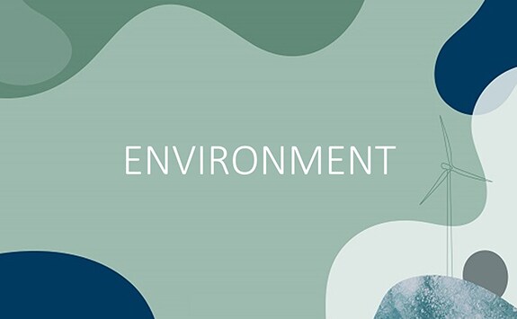 Abstract visual for the environmental part of the ESG strategy of Richemont
