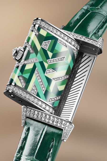 Jaeger LeCoultre green watch